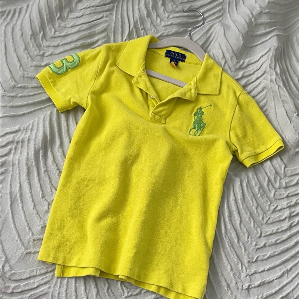 Polo by Ralph Lauren Kids Bright Yellow Polo Shirt